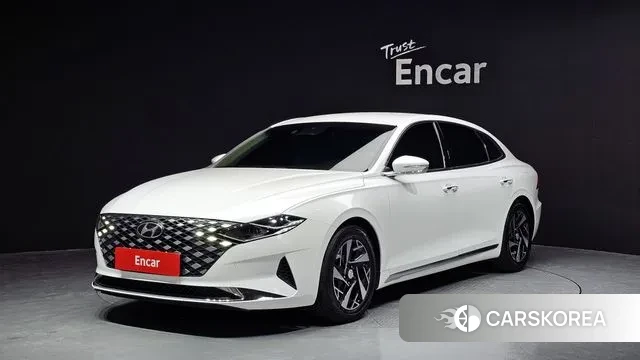 Hyundai The New Grandeur IG Hybrid 2019 Белый из Кореи