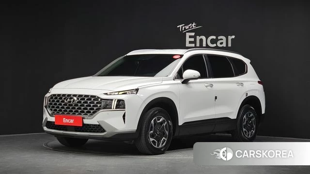 Hyundai The New Santa Fe 2022 Белый из Кореи