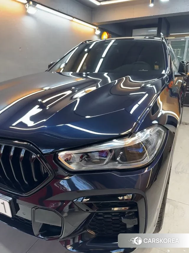 BMW X6 (G06) 2022 Черный из Кореи