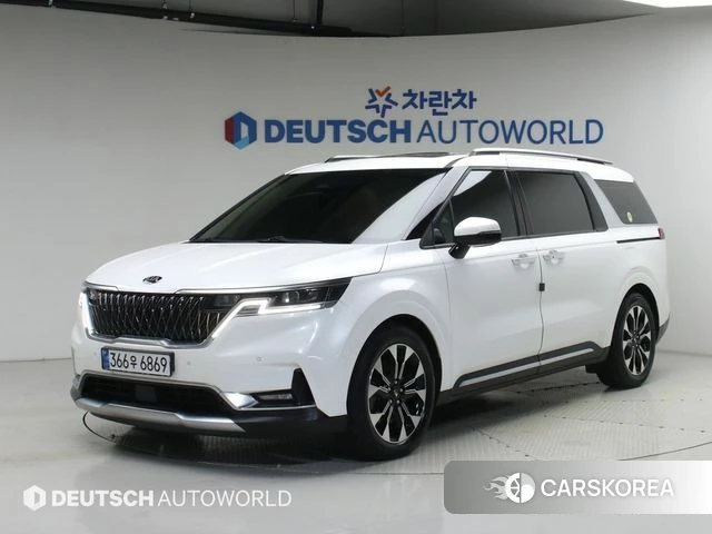 Kia Carnival 4th generation 2020 Белый из Кореи