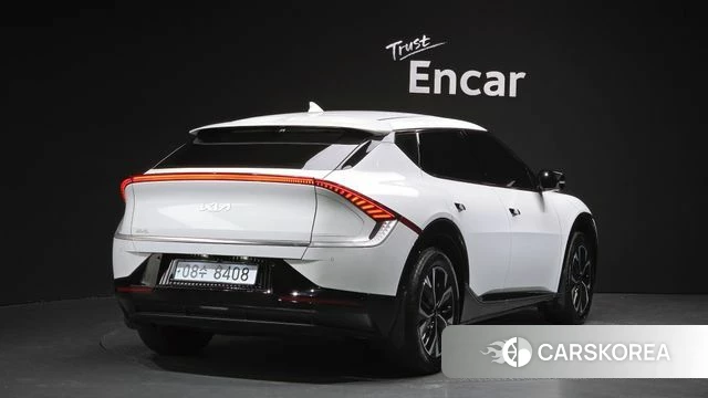Kia EV6 2024 Белый из Кореи