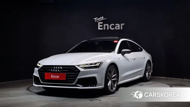 Audi A7 (4K) 2022 Белый из Кореи