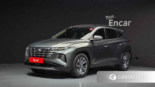 Hyundai Tucson Hybrid (NX4) 2021 Серый из Кореи