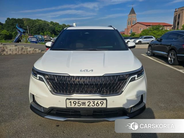 Kia Carnival 4th generation 2023 Белый из Кореи