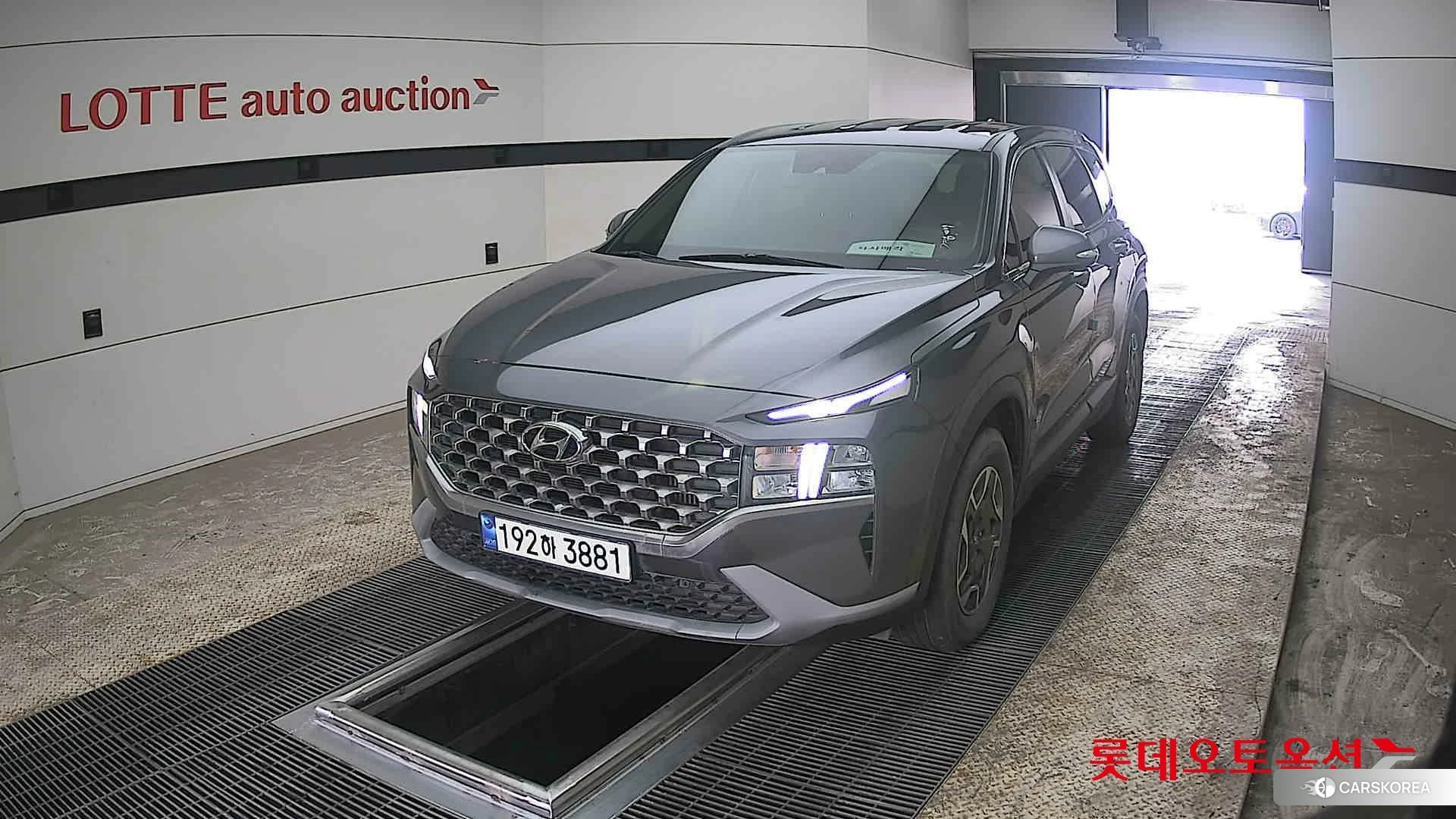 Hyundai Santa Fe Hybrid 2023 Magnetic Grey Metallic из Кореи