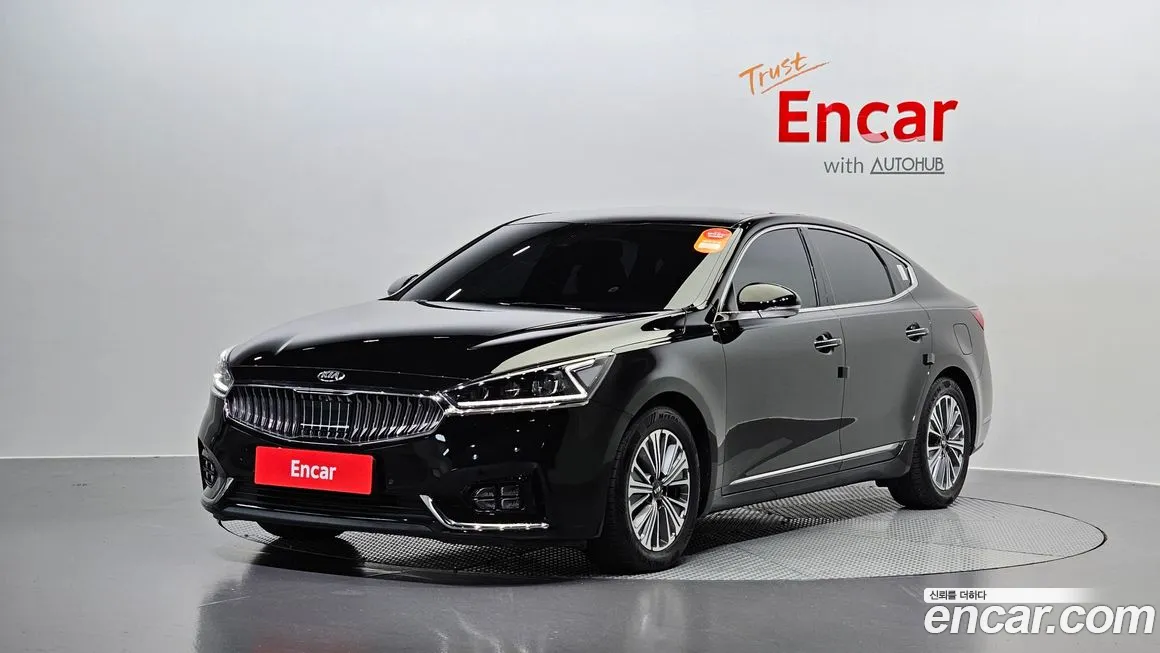 Kia All New K7 Hybrid 2018 Черный из Кореи
