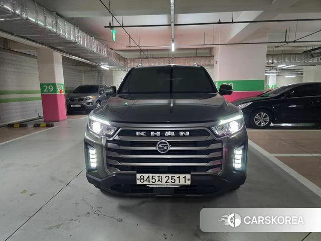 Ssangyong The New Rexton Sports Cannes 2022 Светло-зеленый из Кореи