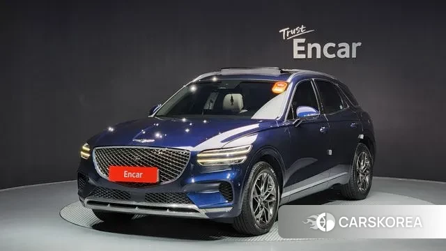 Genesis GV70 2021 Синий из Кореи