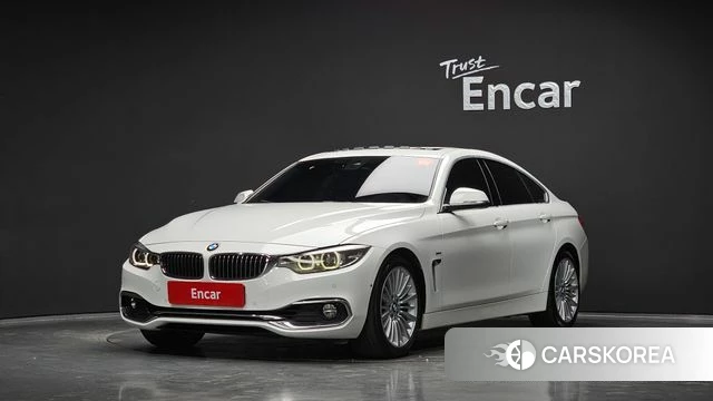 BMW 4 Series (F32) 2018 Белый из Кореи