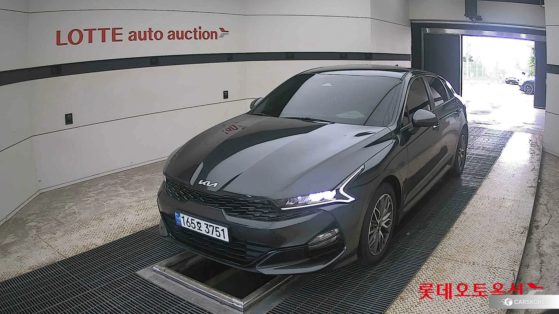 Kia K5 2022 Interstellagray из Кореи