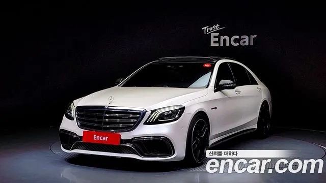 Mercedes-Benz S-Class W222 2019 Белый из Кореи