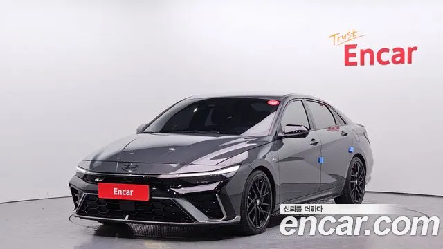 Hyundai The New Avante (CN7) 2024 Серый из Кореи