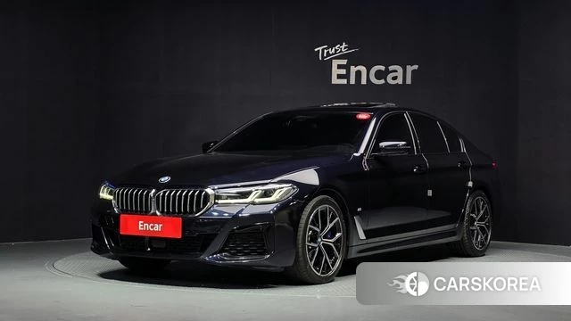 BMW 5 Series (G30) 2023 Черный из Кореи