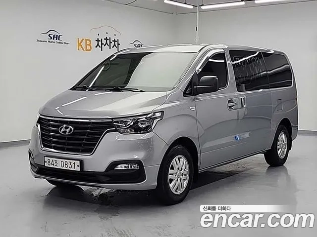 Hyundai The New Grand Starex 2018 Серебристо-серый из Кореи