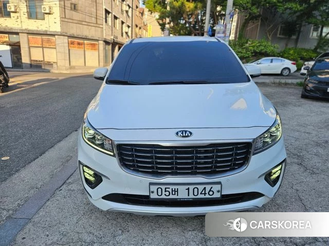 Kia The New Carnival 2019 Белый из Кореи