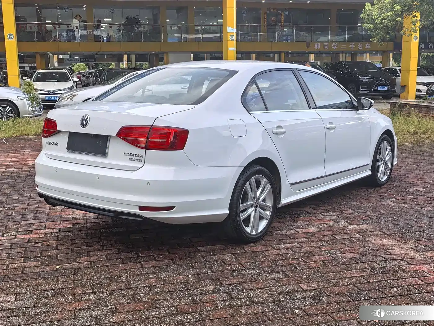 Volkswagen Sagitar 2018 Белый из Китая