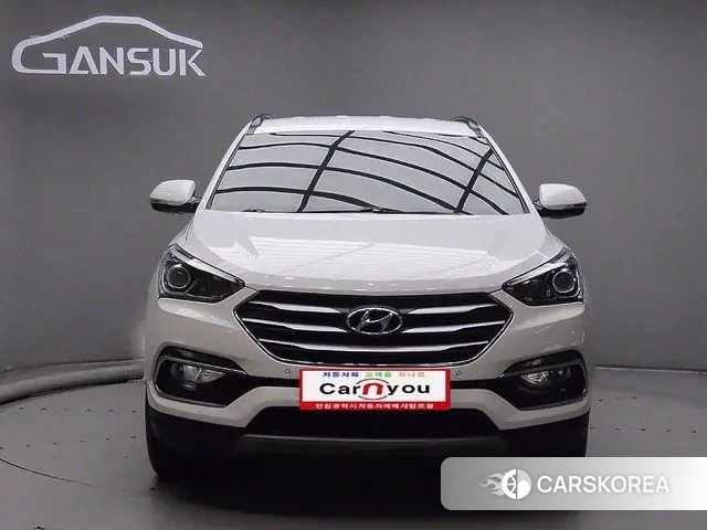 Hyundai Santa Fe The Prime 2018 Белый из Кореи