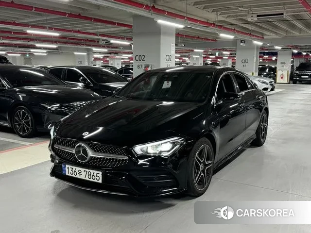 Mercedes-Benz CLA-Class C118 2022 Черный из Кореи