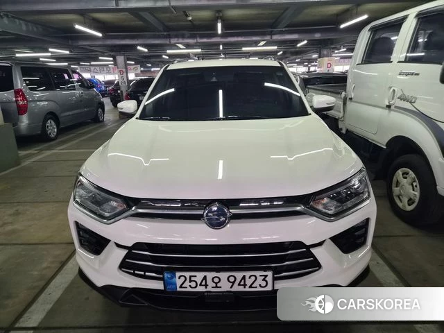 Ssangyong Beautiful Korando 2021 Белый из Кореи
