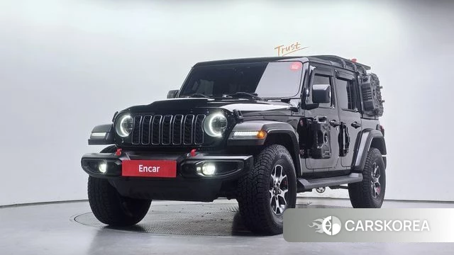 Jeep Wrangler (JL) 2018 Черный из Кореи