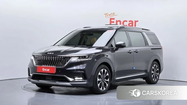 Kia Carnival 4th generation 2023 Серый из Кореи