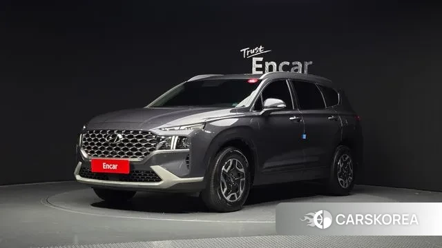 Hyundai The New Santa Fe 2022 Серый из Кореи