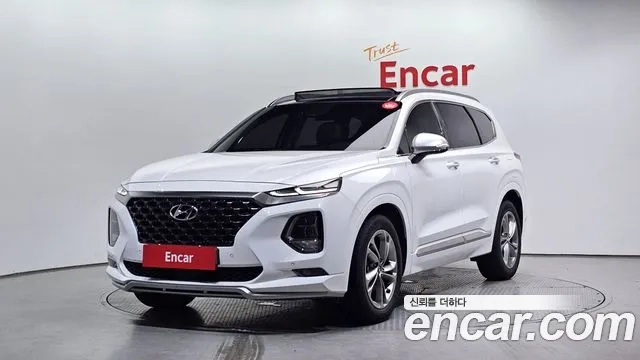 Hyundai Santa Fe TM 2019 Белый из Кореи
