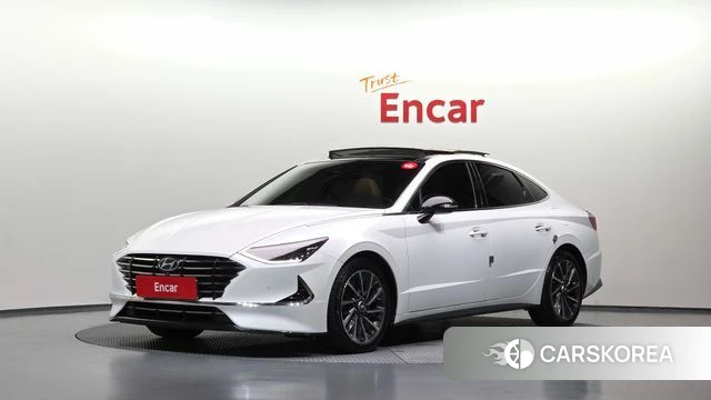 Hyundai Sonata (DN8) 2019 Белый из Кореи