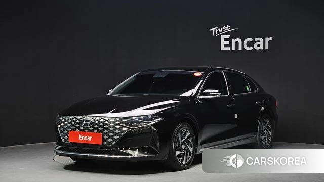 Hyundai The New Grandeur IG Hybrid 2021 Черный из Кореи