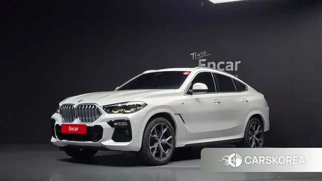 BMW X6 (G06) 2021 Белый из Кореи