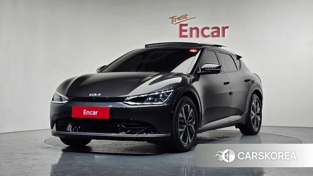 Kia EV6 2021 Серый из Кореи