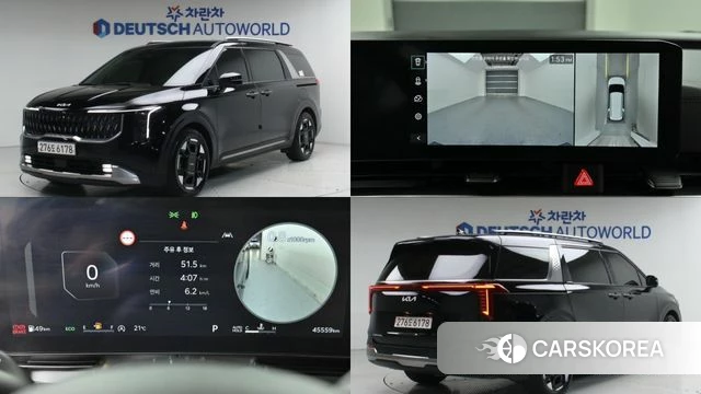 Kia The New Carnival 4th Generation 2024 Черный из Кореи
