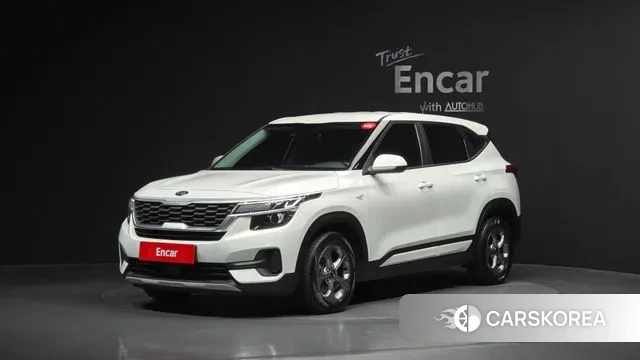 Kia Seltos 2021 Белый из Кореи