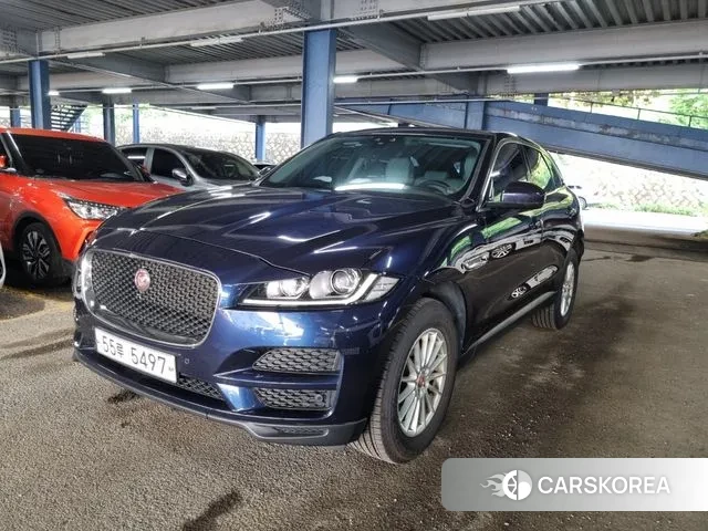 Jaguar F-PACE 2018 Синий из Кореи