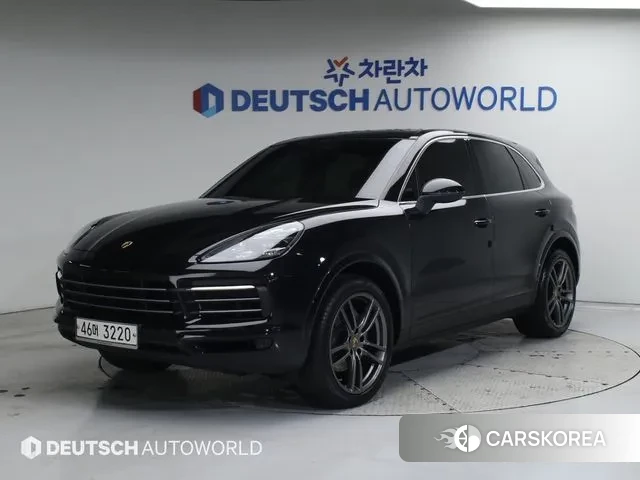 Porsche Cayenne (PO536) 2019 Черный из Кореи