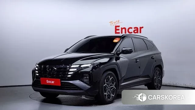 Hyundai Tucson (NX4) 2021 Черный из Кореи