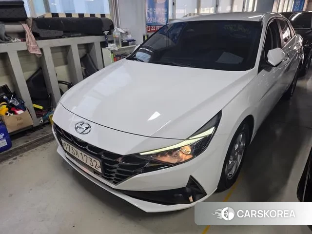 Hyundai Avante (CN7) 2020 Белый из Кореи