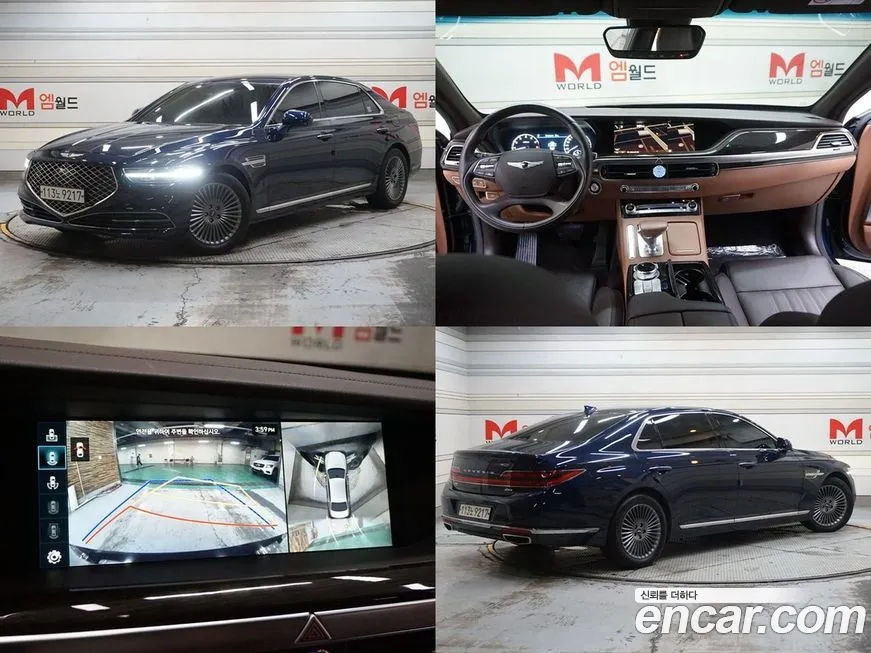 Genesis G90 2020 Черный из Кореи