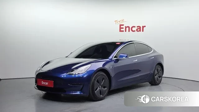 Tesla Model 3 2020 Синий из Кореи
