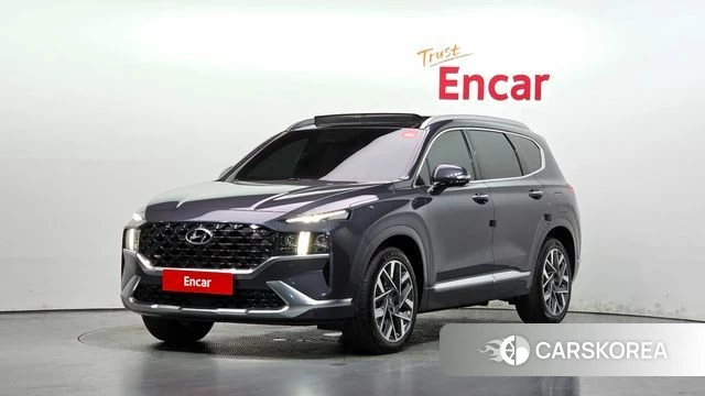 Hyundai The New Santa Fe 2020 Серый из Кореи