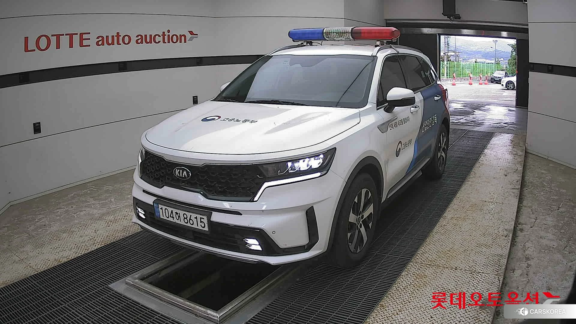 Kia Sorento 2021 Белый из Кореи