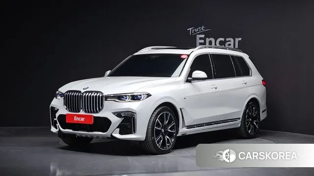 BMW X7 (G07) 2020 Белый из Кореи