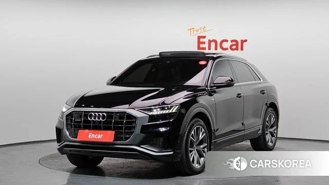 Audi Q8 (4M) 2020 Черный из Кореи