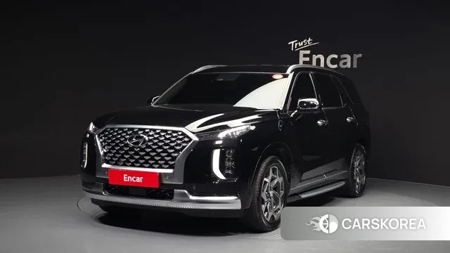 Hyundai Palisade 2021 Черный из Кореи