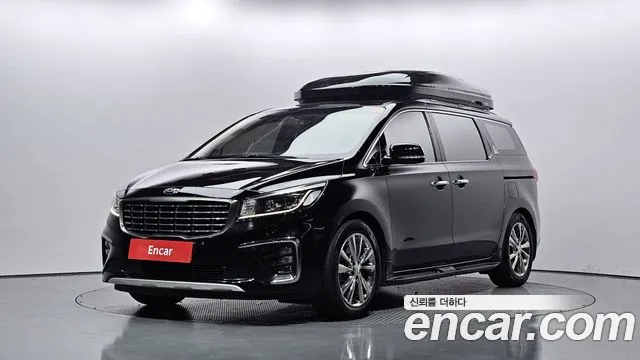 Kia The New Carnival 2020 Черный из Кореи