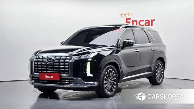 Hyundai The New Palisade 2023 Темно-зеленый из Кореи