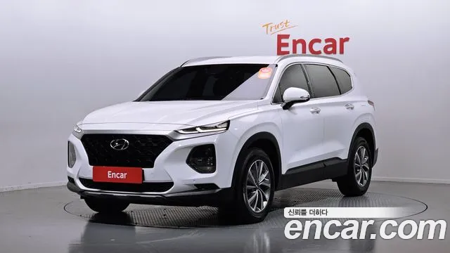 Hyundai Santa Fe TM 2019 Белый из Кореи