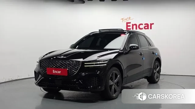 Genesis GV70 2022 Черный из Кореи