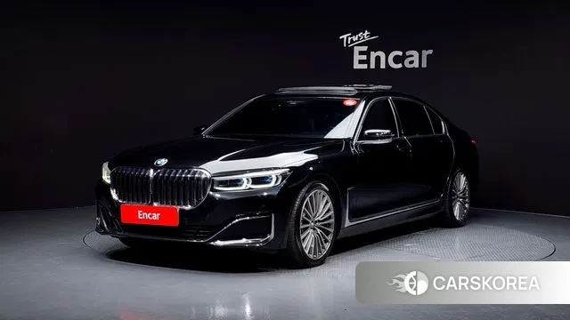 BMW 7 Series (G11) 2020 Черный из Кореи