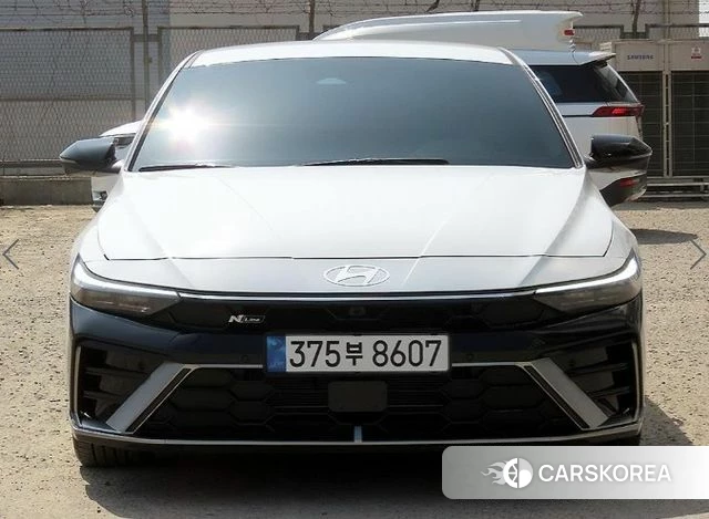 Hyundai The New Avante (CN7) 2026 Белый из Кореи
